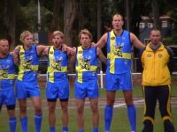 Sweden's line up prior to Ireland match Sweden's line up prior to Ireland match